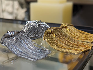 Exquisite Swallow-Inspired Luxury Tassel Cascade Earrings - AROSÈ
