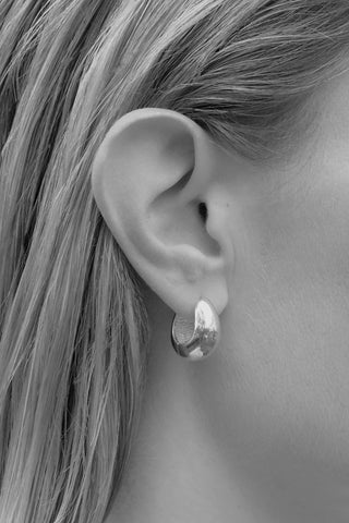 Teardrop Sterling Silver Ear Cuffs - AROSÈ