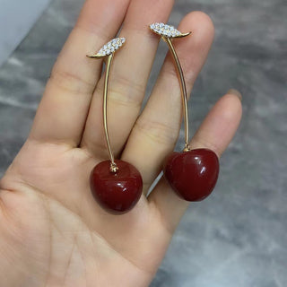 Cherry Blossom-Inspired Earrings