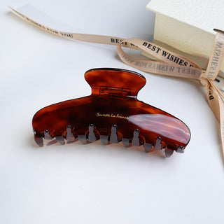 Caramel Chic Acetate Claw Clip