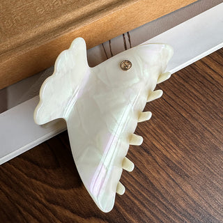 Luxe Fan-Shaped Half Claw Clip