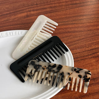 Elegant Minimalist Thick Acetate Comb