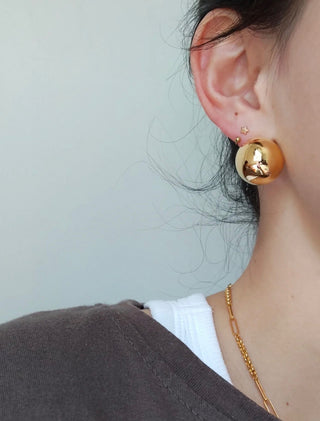 Sphere Chic Large Earrings - AROSÈ