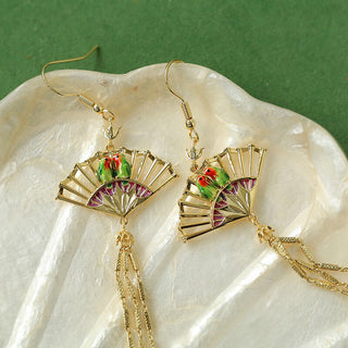 Neo-Classical Style Brooch&Earrings Set - AROSÈ