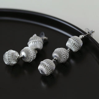 Yi Ethnic Element Bell Dangle Earrings - AROSÈ