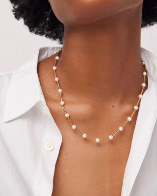 Starry Pearl Necklace - AROSÈ