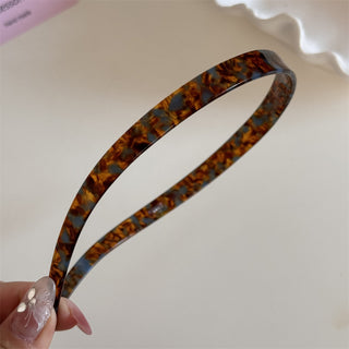 Retro Multicolor Acetate Headband