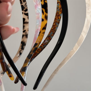 Retro Multicolor Acetate Headband