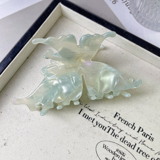 Vintage 3D Butterfly Claw Clip