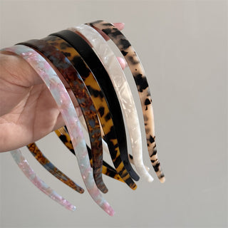 Retro Multicolor Acetate Headband