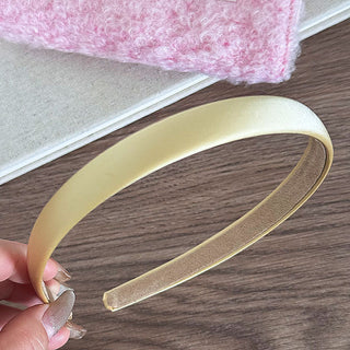 Silk Finish Slim Headband