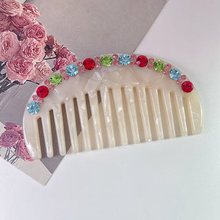 Glamour Gem Acetate Comb