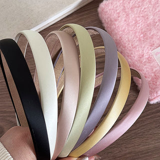 Silk Finish Slim Headband